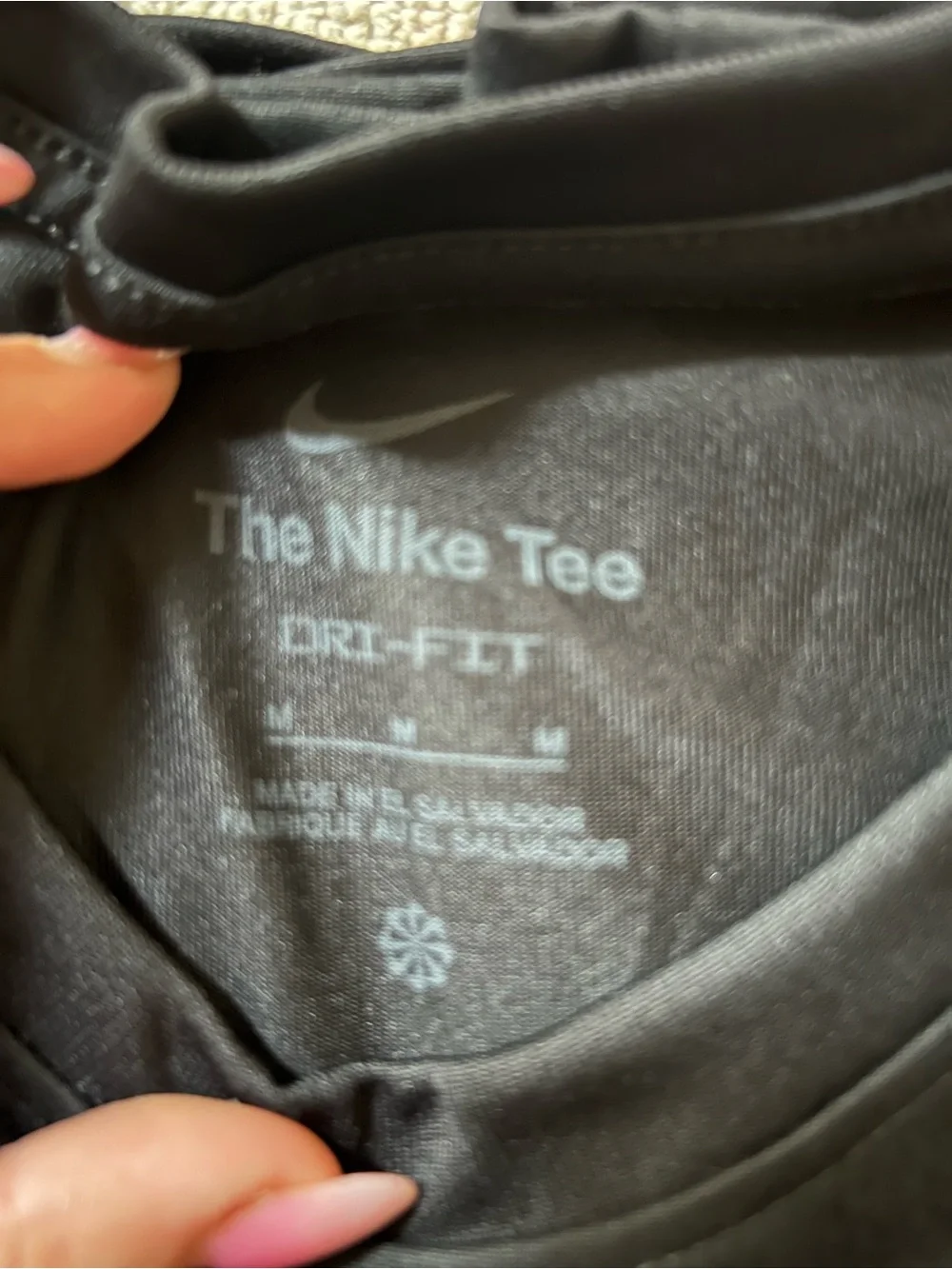 NWT Nike Black Legend Short Sleeve T-Shirt Size Medium